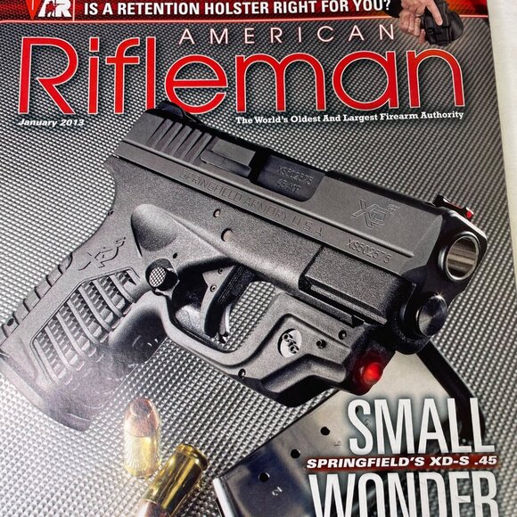 American Rifleman NRA Magazine January 2013 Vol 161 No 1 u National Rifle Associ - Picture 2 of 12